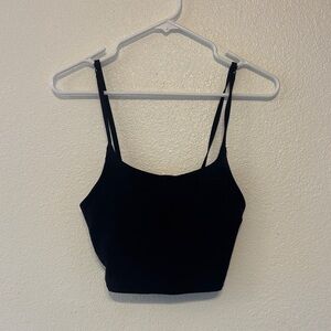 Old Navy Sleek Black Crop‎ Top